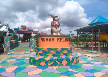 Rumah kelinci menjadi tujuan wisata taman kanak-kanak dan Sekolah Dasar di Kecamatan Sangatta Utara Kabupaten Kutai Timur (Kutim)