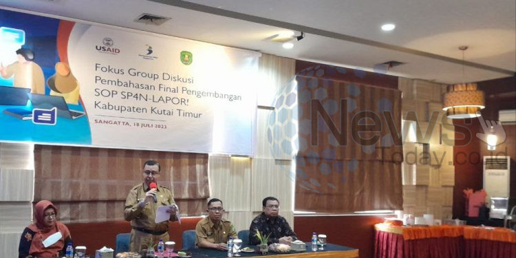 Pembukaan Kegiatan FGD Final SP4AN LAPOR