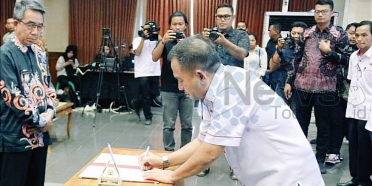 Bupati Kutim, Ardiansyah Sulaiman berharap, usai pelantikan kepengurusan KONI yang baru, dapat meningkatkan program-program olahraga di Kabupaten Kutim.
