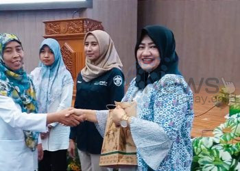 bersama narasumber sosialisasi Peraturan Presiden (Perpres) Nomor 55 Tahun 2022