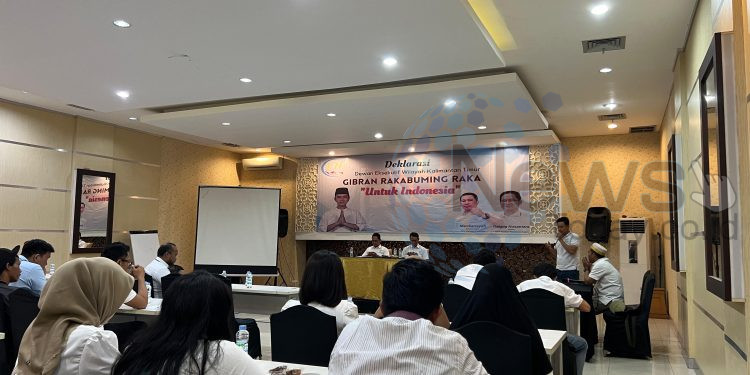 DEW Rampai Nusantara KALTIM Deklarasikan Gibran Rakabuming Raka sebagai Cawapres 2024