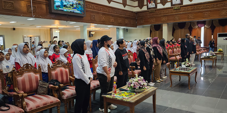 Kreativitas Siswa SDN 004 Sangatta Utara Diapresiasi Wakil Bupati