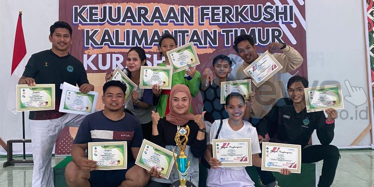 Atlet Kurash Raih Juara Umum ke-II Kejurprov Kaltim 2023