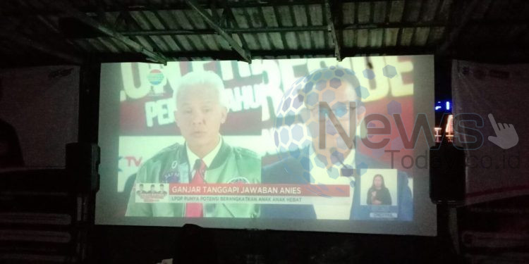 Nonton Bareng Debat Capres 03, Tim Pemenangan Ganjar-Mahfud Gelar Nobar di Balikpapan