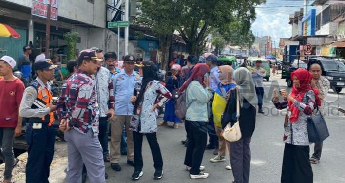 Pemilik SHM di Pasar Pagi Samarinda Protes Rekayasa Lalu Lintas Tanpa Sosialisasi yang Jelas