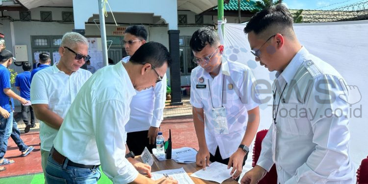 Kakanwil Kemenkumham Kalimantan Timur, Gun Gun Gunawan, Ikut Serta dalam Proses Demokrasi di Rutan