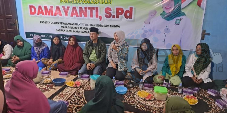 Damayanti Anggota Komisi IV DPRD Samarinda Serap Aspirasi Masyarakat di Reses