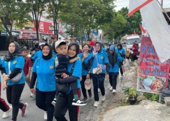 Fun Walk Hari Bhakti Imigrasi: Keseruan dan Semangat Jajaran Kemenkumham Kaltim