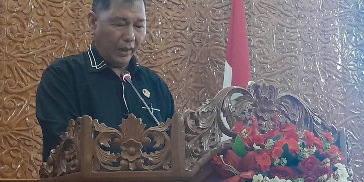 Wakil Ketua Komisi B DPRD Kutai Timur, Arang Jau.