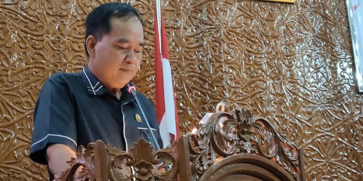 Ketua Fraksi Amanat Keadilan Berkarya DPRD Kutai Timur (Kutim), Yosep Udau.