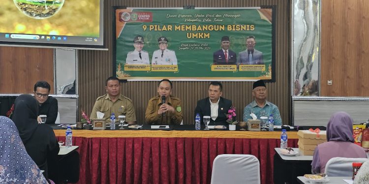 Diskop UKM Kutim Gandeng GENPRO Tingkatkan Daya Saing UMKM Lewat Bimtek “9 Pilar”