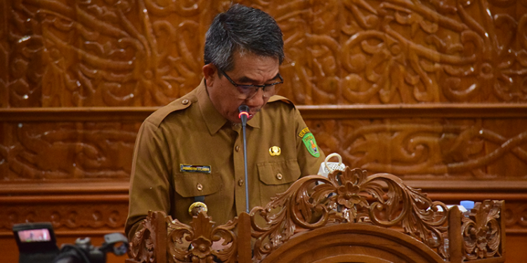 Bupati Kutim Sampaikan Tanggapan Terhadap Pandangan Fraksi Partai Nasional Demokrat