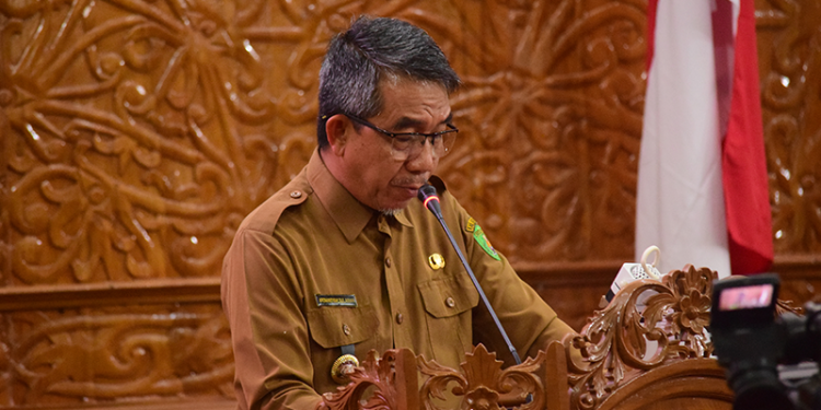Ardiansyah Menyampaikan Tanggapan Pandangan Umum Fraksi PDIP