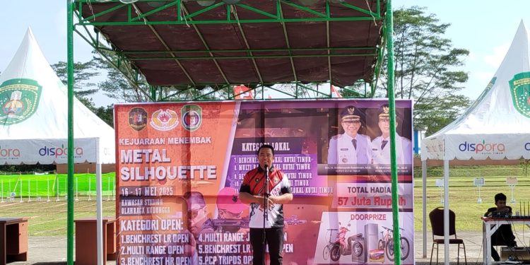 Kejuaraan Menembak Metal Silhouette Jadi Pondasi Pembinaan Atlet Di Kutim